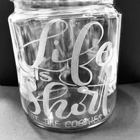 Glass Etching & Cookie Swap - logo